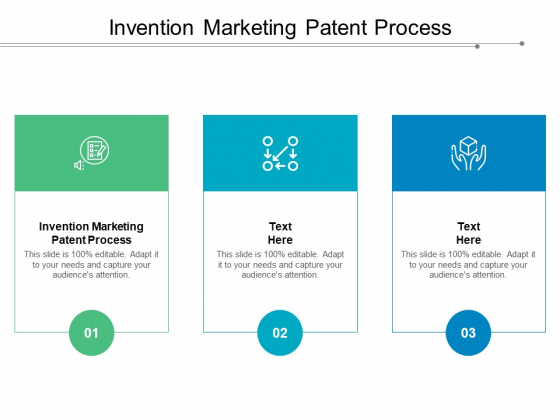 Invention Marketing Patent Process Ppt PowerPoint Presentation Portfolio Graphics Design Cpb