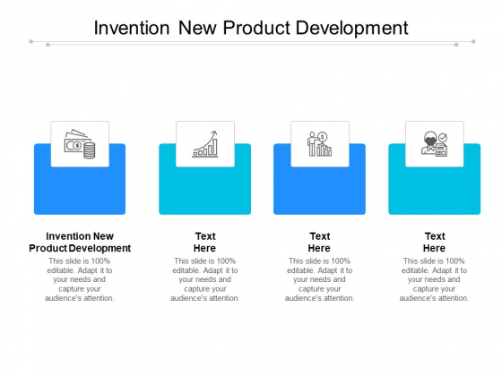 Invention New Product Development Ppt PowerPoint Presentation Summary Samples Cpb