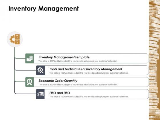 Inventory Management Ppt Powerpoint Presentation Ideas Outline