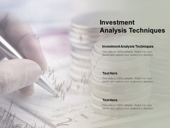 Investment Analysis Techniques Ppt PowerPoint Presentation Ideas Gallery Cpb Investment Analysis Techniques Ppt PowerPoint Presentation Ideas Gallery Cpb