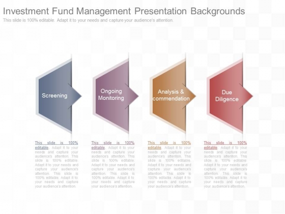 Investment Fund Management Presentation Backgrounds