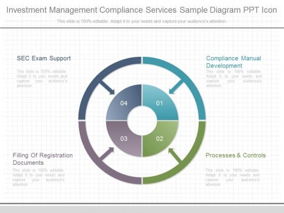 Investment Management Compliance Services Sample Diagram Ppt Icon Investment Management Compliance Services Sample Diagram Ppt Icon