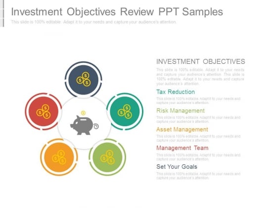 Investment Objectives Review Ppt Samples Investment Objectives Review Ppt Samples