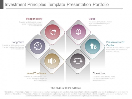 Investment Principles Template Presentation Portfolio Investment Principles Template Presentation Portfolio