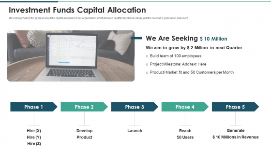 Investment Raising Pitch Deck Funds Allocation Investment Funds Capital Allocation Graphics PDF Investment Raising Pitch Deck Funds Allocation Investment Funds Capital Allocation Graphics PDF