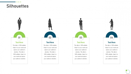 Investor Pitch Deck New Venture Capital Raising Silhouettes Slides PDF Investor Pitch Deck New Venture Capital Raising Silhouettes Slides PDF