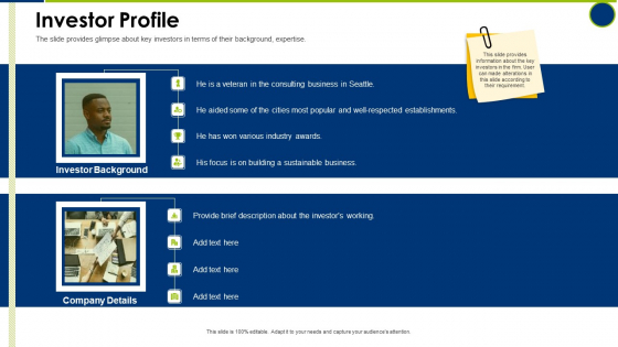 Investor Profile Operating Manual Ppt Summary Inspiration PDF Investor Profile Operating Manual Ppt Summary Inspiration PDF