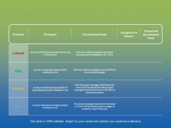 Issue Reporting Escalation Matrix Ppt PowerPoint Presentation Layouts Files Issue Reporting Escalation Matrix Ppt PowerPoint Presentation Layouts Files