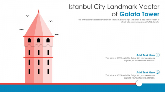 Istanbul City Landmark Vector Of Galata Tower PowerPoint Presentation PPT Template PDF Istanbul City Landmark Vector Of Galata Tower PowerPoint Presentation PPT Template PDF