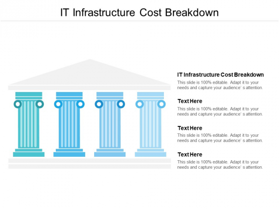 It Infrastructure Cost Breakdown Ppt PowerPoint Presentation Layouts Files Cpb