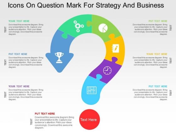 Icons On Question Mark For Strategy And Business PowerPoint Templates Icons On Question Mark For Strategy And Business PowerPoint Templates