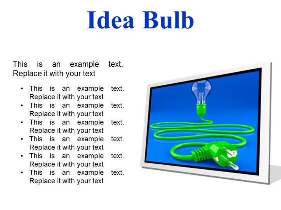 Idea Bulb Business PowerPoint Presentation Slides F Idea Bulb Business PowerPoint Presentation Slides F