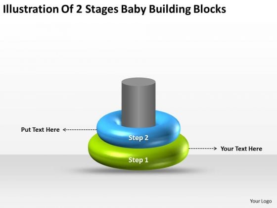 Illustration Of 2 Stages Baby Building Blocks Ppt Business Plan PowerPoint Slides Illustration Of 2 Stages Baby Building Blocks Ppt Business Plan PowerPoint Slides
