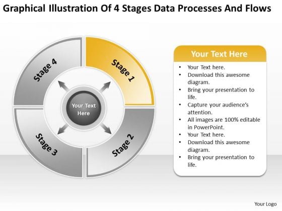 Illustration Of 4 Stages Data Processes And Flows Ppt Linear Rate PowerPoint Slides Illustration Of 4 Stages Data Processes And Flows Ppt Linear Rate PowerPoint Slides