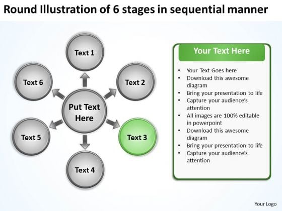 Illustration Of 6 Stages In Sequential Manner Business Circular Diagram PowerPoint Templates Illustration Of 6 Stages In Sequential Manner Business Circular Diagram PowerPoint Templates
