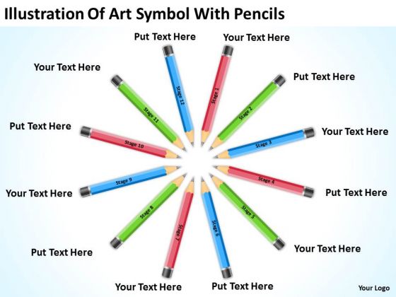 Illustration Of Art Symbol With Pencils Ppt 1 Business Financial Plan PowerPoint Slides Illustration Of Art Symbol With Pencils Ppt 1 Business Financial Plan PowerPoint Slides