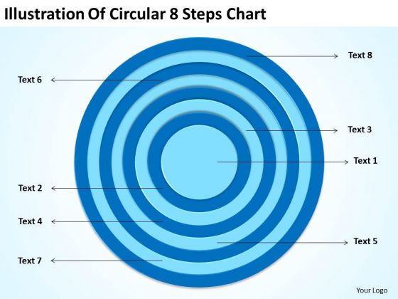 Illustration Of Circular 8 Steps Chart Best Business Plan Templates PowerPoint Illustration Of Circular 8 Steps Chart Best Business Plan Templates PowerPoint