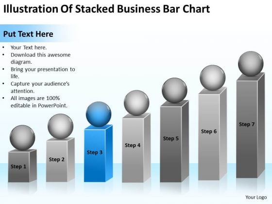 Illustration Of Stacked Business Bar Chart Start Up Plan PowerPoint Templates Illustration Of Stacked Business Bar Chart Start Up Plan PowerPoint Templates