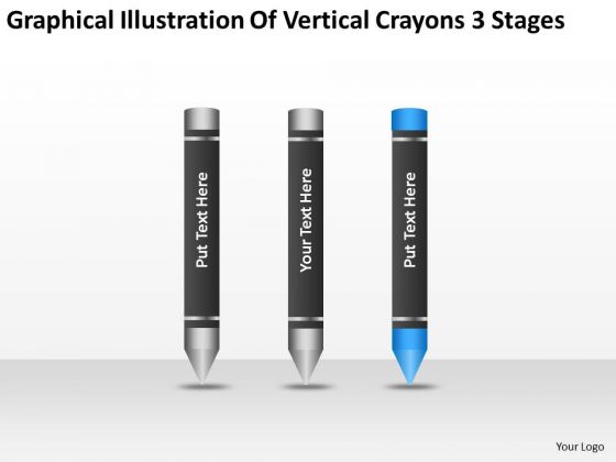 Illustration Of Vertical Crayons 3 Stages Ppt Business Plan Template PowerPoint Templates Illustration Of Vertical Crayons 3 Stages Ppt Business Plan Template PowerPoint Templates