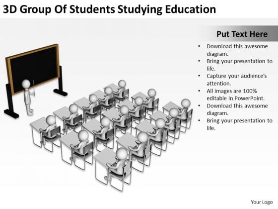 Images Of Business People 3d Group Students Studying Education PowerPoint Slides Images Of Business People 3d Group Students Studying Education PowerPoint Slides