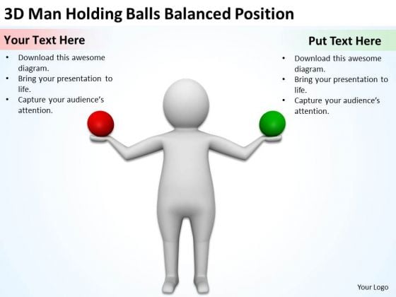 Images Of Business People 3d Man Holding Balls Balanced Position PowerPoint Slides Images Of Business People 3d Man Holding Balls Balanced Position PowerPoint Slides