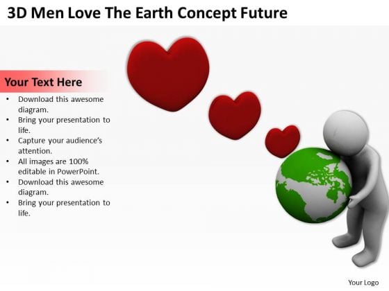 Images Of Business People 3d Men Love The Earth Concept Future PowerPoint Slides Images Of Business People 3d Men Love The Earth Concept Future PowerPoint Slides
