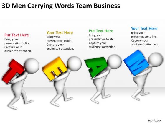 Images Of Business People Carrying Words Team PowerPoint Presentation Slides Images Of Business People Carrying Words Team PowerPoint Presentation Slides