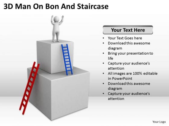 Images Of Business People Man On Bon And Staircase PowerPoint Templates Ppt Backgrounds For Slides Images Of Business People Man On Bon And Staircase PowerPoint Templates Ppt Backgrounds For Slides