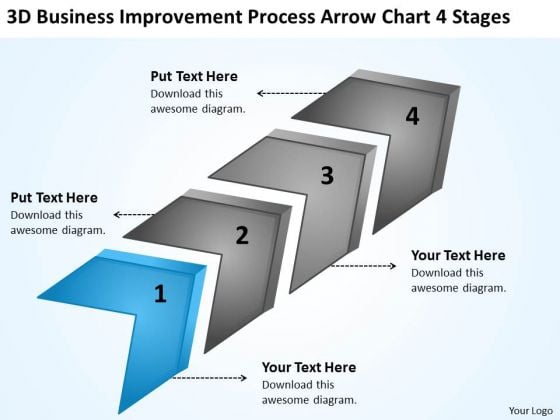 Improvement Process Arrow Chart 4 Stages Franchise Business Plan PowerPoint Templates Improvement Process Arrow Chart 4 Stages Franchise Business Plan PowerPoint Templates
