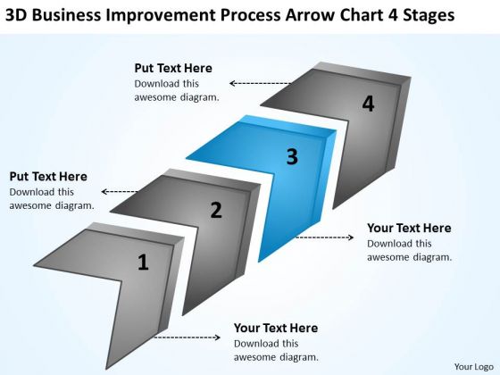 Improvement Process Arrow Chart 4 Stages Startup Business Plan Examples PowerPoint Templates Improvement Process Arrow Chart 4 Stages Startup Business Plan Examples PowerPoint Templates