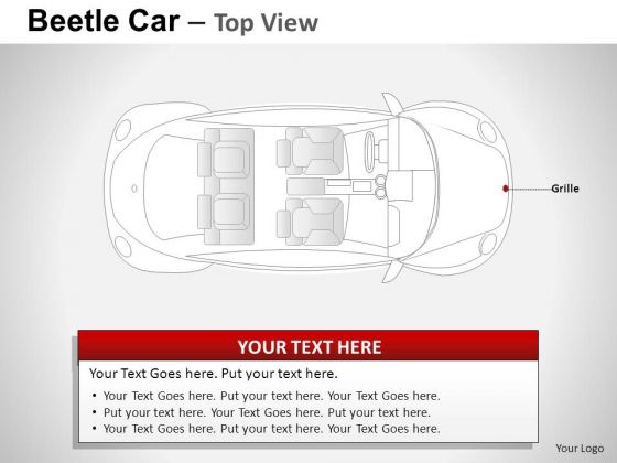 Industry Red Beetle Car PowerPoint Slides And Ppt Diagram Templates