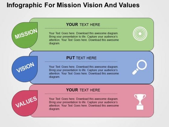 Free Vision And Mission Business Powerpoint Template