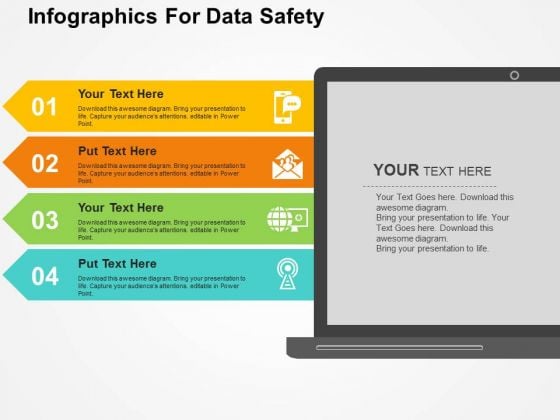 Infographics For Data Safety PowerPoint Templates Infographics For Data Safety PowerPoint Templates