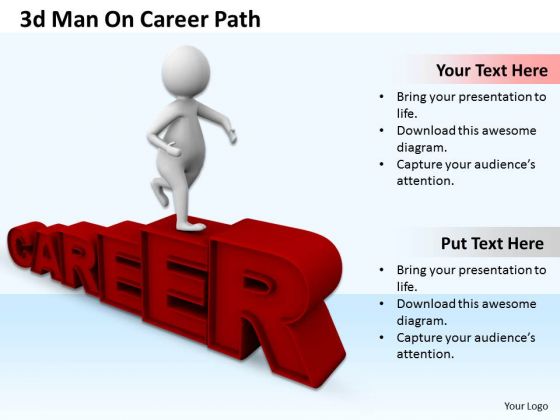 Innovative Marketing Concepts 3d Man Career Path Adaptable Business Innovative Marketing Concepts 3d Man Career Path Adaptable Business