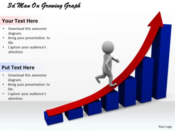 Innovative Marketing Concepts 3d Man Growing Graph Adaptable Business Innovative Marketing Concepts 3d Man Growing Graph Adaptable Business