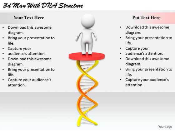 Innovative Marketing Concepts 3d Man With Dna Structure Basic Business Innovative Marketing Concepts 3d Man With Dna Structure Basic Business