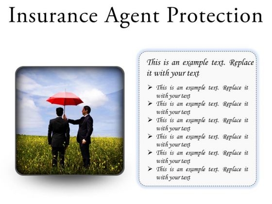 Insurance Agent Protection Security PowerPoint Presentation Slides S Insurance Agent Protection Security PowerPoint Presentation Slides S