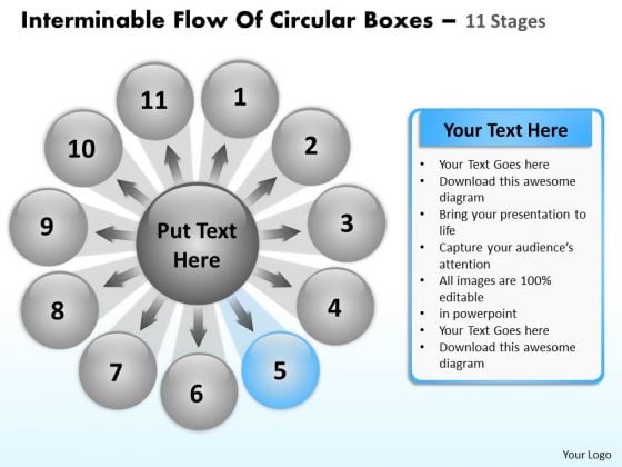 Interminable Flow Of Circular Boxes 11 Stages Relative Cycle Arrow Diagram PowerPoint Slides Interminable Flow Of Circular Boxes 11 Stages Relative Cycle Arrow Diagram PowerPoint Slides