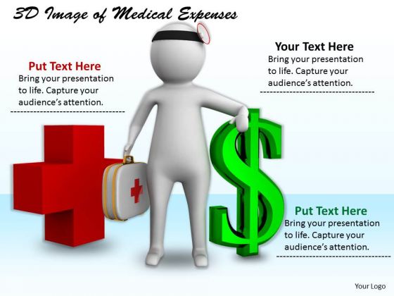 International Marketing Concepts 3d Image Of Medical Expenses Character Modeling International Marketing Concepts 3d Image Of Medical Expenses Character Modeling