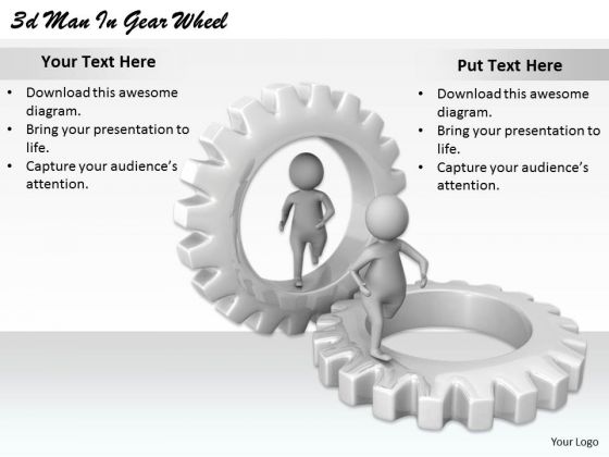 International Marketing Concepts 3d Man Gear Wheel Basic Business International Marketing Concepts 3d Man Gear Wheel Basic Business