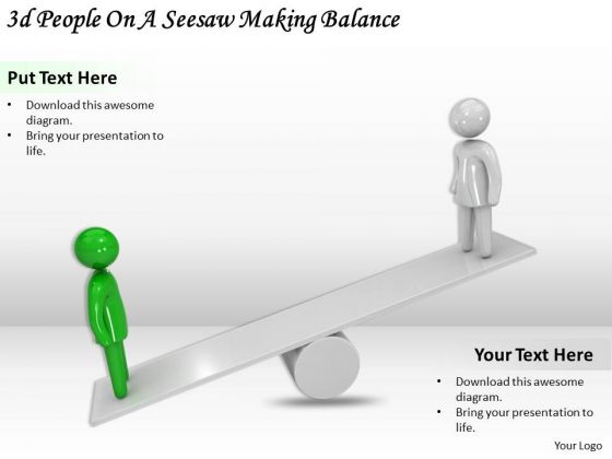 International Marketing Concepts 3d People Seesaw Making Balance Character Models International Marketing Concepts 3d People Seesaw Making Balance Character Models