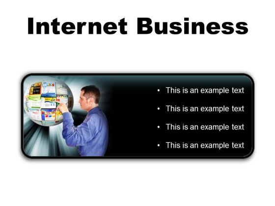 Internet Business PowerPoint Presentation Slides R