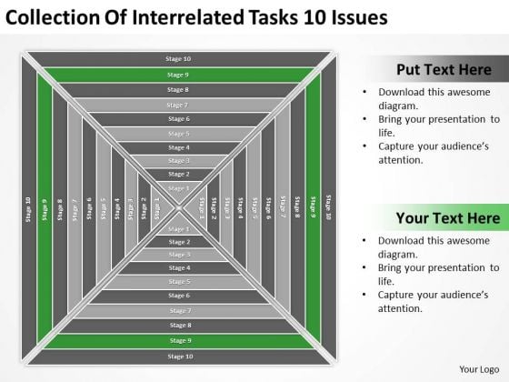 Interrelated Tasks 10 Issues Ppt Business Plan Template PowerPoint Templates Interrelated Tasks 10 Issues Ppt Business Plan Template PowerPoint Templates