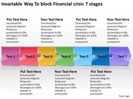Invariable Way To Block Financial Crisis 7 Stages Flow Chart Production PowerPoint Templates Invariable Way To Block Financial Crisis 7 Stages Flow Chart Production PowerPoint Templates