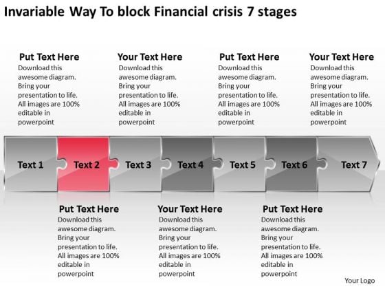 Invariable Way To Block Financial Crisis 7 Stages Flow Diagram PowerPoint Templates Invariable Way To Block Financial Crisis 7 Stages Flow Diagram PowerPoint Templates