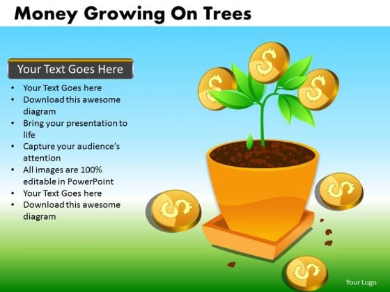 Investment With Good Returns Dollar Growth PowerPoint Templates Ppt Slides