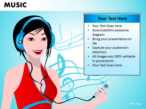 Ipod Music PowerPoint Templates Ipod Music PowerPoint Templates