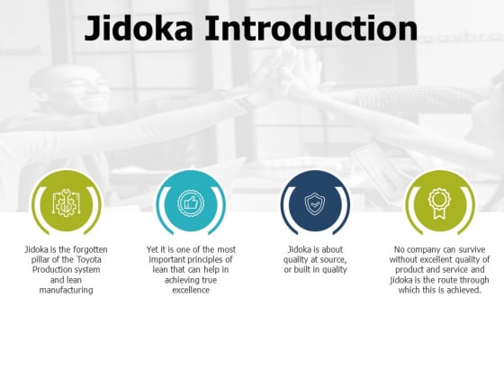 Jidoka Introduction Ppt PowerPoint Presentationmodel Brochure Jidoka Introduction Ppt PowerPoint Presentationmodel Brochure