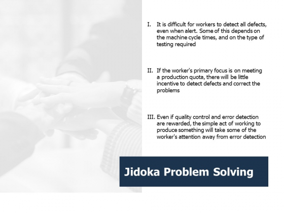 Jidoka Problem Solving Ppt PowerPoint Presentation Styles Objects
