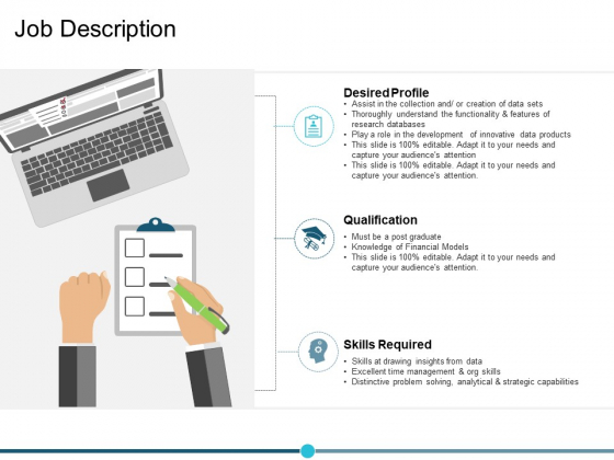 Job Description Ppt PowerPoint Presentation Slides Slideshow Job Description Ppt PowerPoint Presentation Slides Slideshow